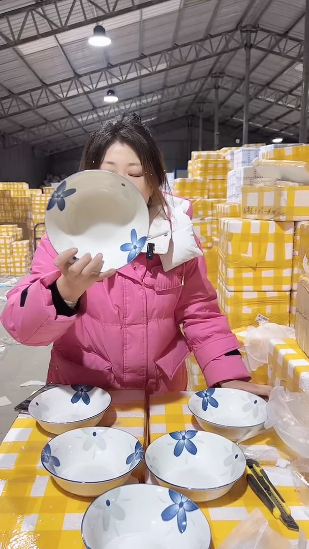 【闪购商品】瓷兰花7航空6只装