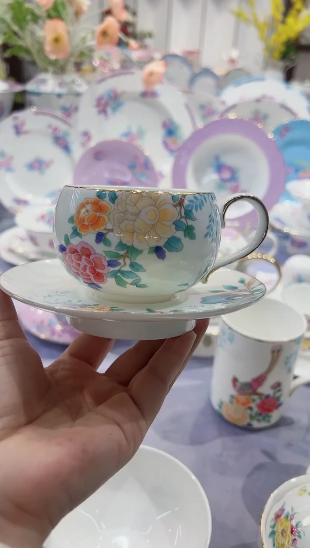 【闪购商品】骨瓷杯碟·