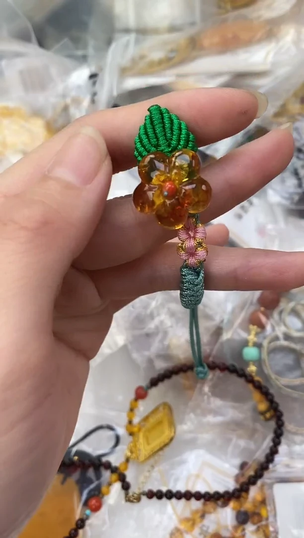 裸石琥珀未镶嵌天然琥珀蜜蜡