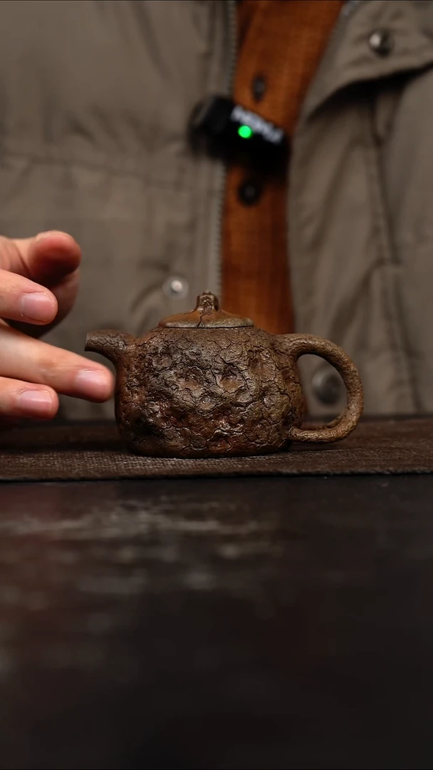 茶壶紫砂原矿手工壶110CC