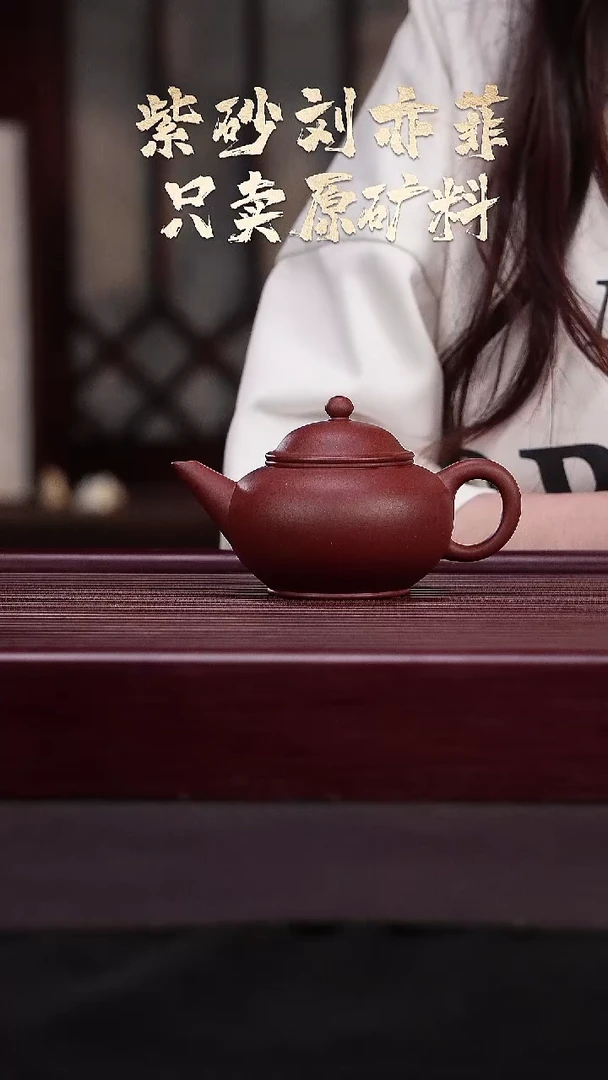 茶壶紫砂JM-AA18282陈婷水平中槽清235cc