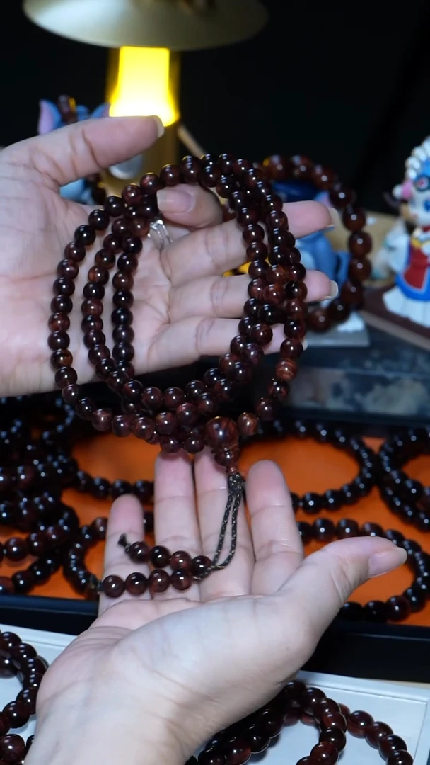 手串/手链黄花梨/降香黄檀【MOYU】海南黄花梨 0.8*108文玩潮款手串