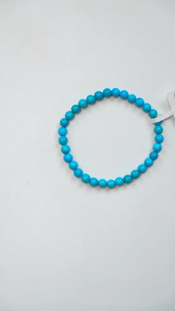 未镶嵌绿松石手串5.5mm