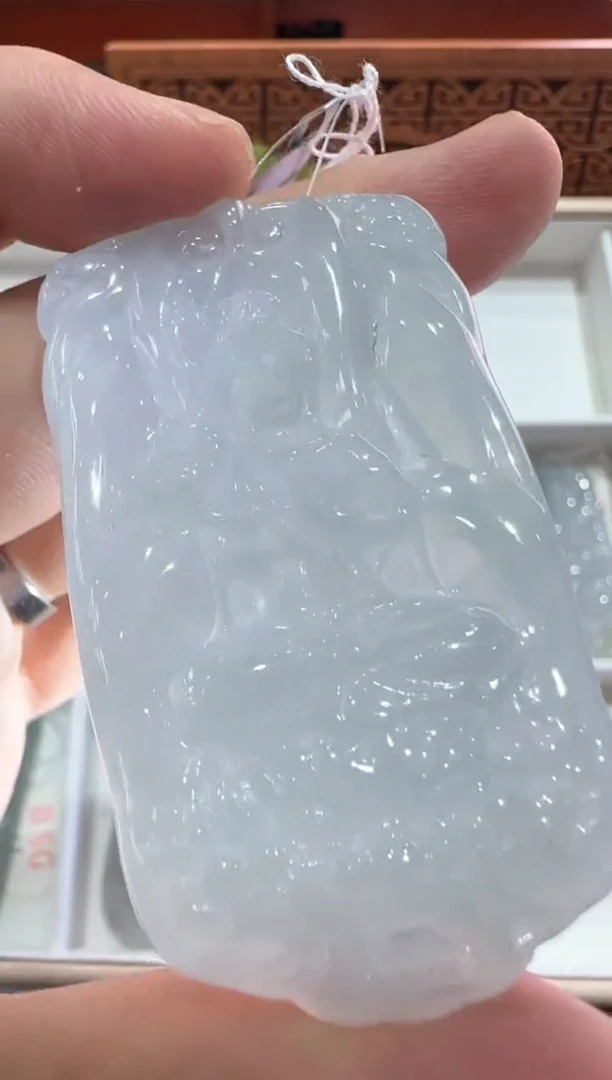 翡翠挂件未镶嵌A货翡翠多样性孤品