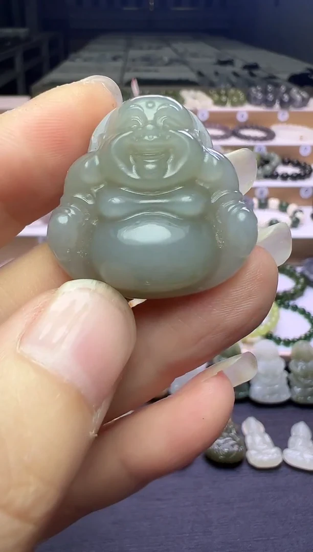 颈饰未镶嵌和田玉60号链接有雕刻