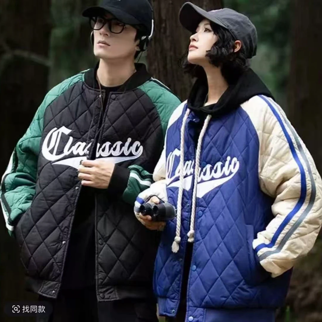 棒球棉服时尚休闲款薄棉服【1007款】