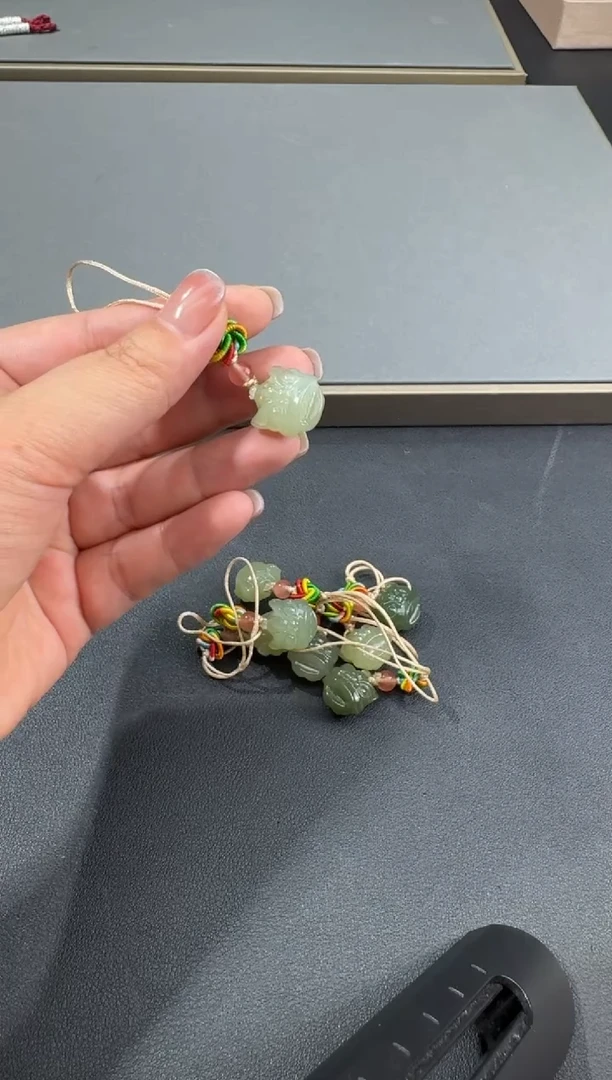 和田玉未镶嵌颈饰S0709-S1980-100多样性一件