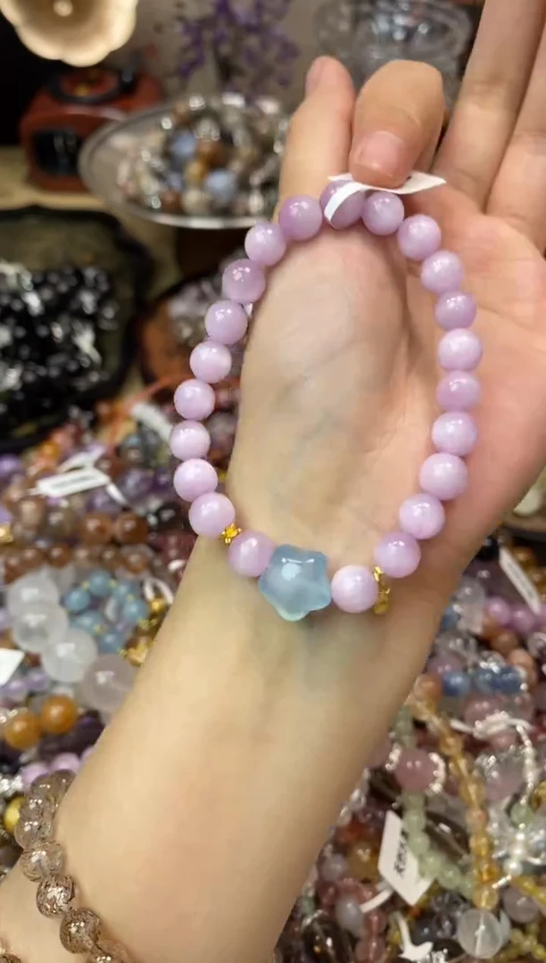 【闪购商品】锂辉石手串银S925镶嵌189