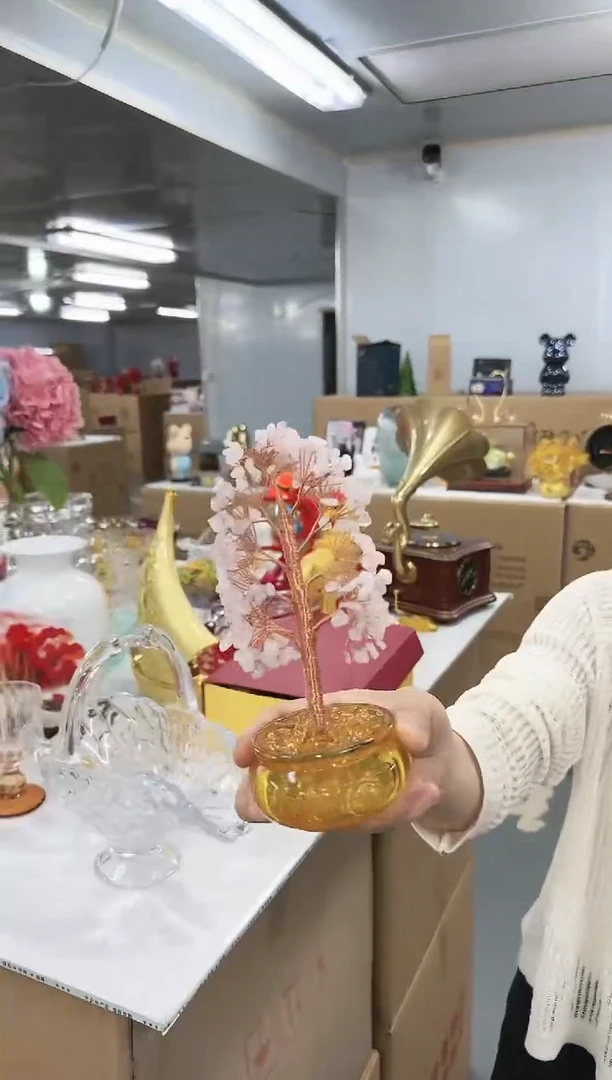 花间集水晶琉璃摆件2