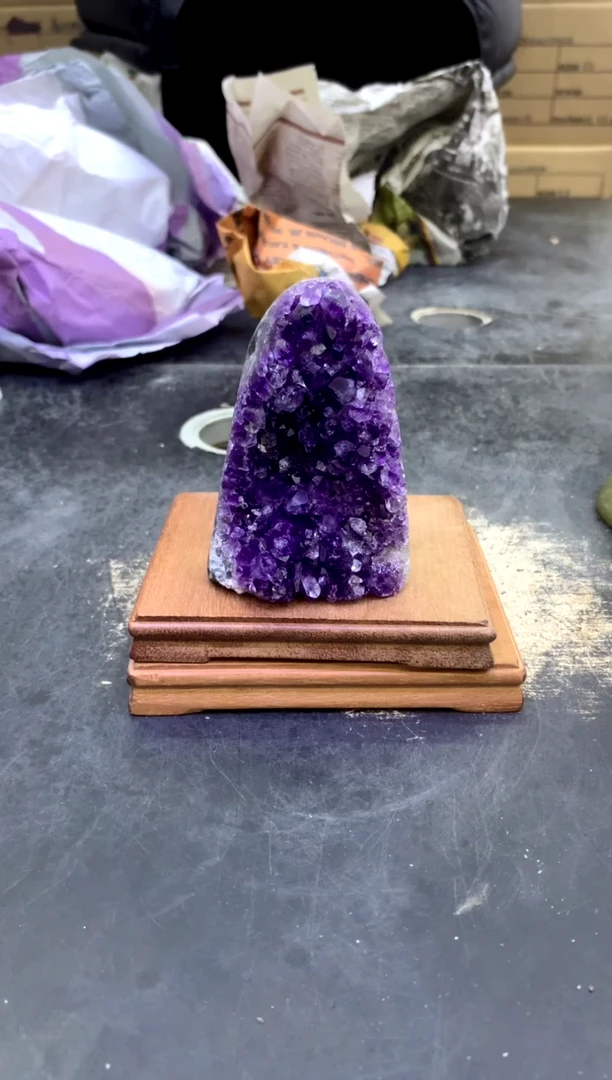 【闪购商品】水晶摆件未镶嵌天然紫水晶摆件934