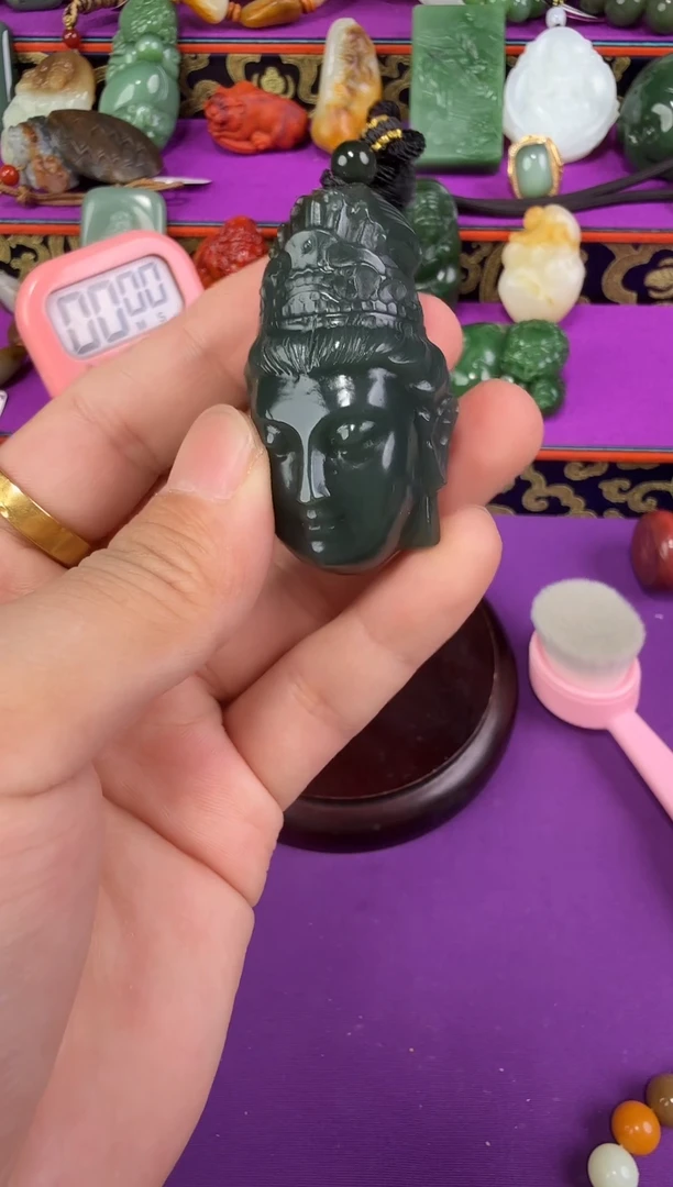 吊坠(不含链)未镶嵌和田玉任*叡1