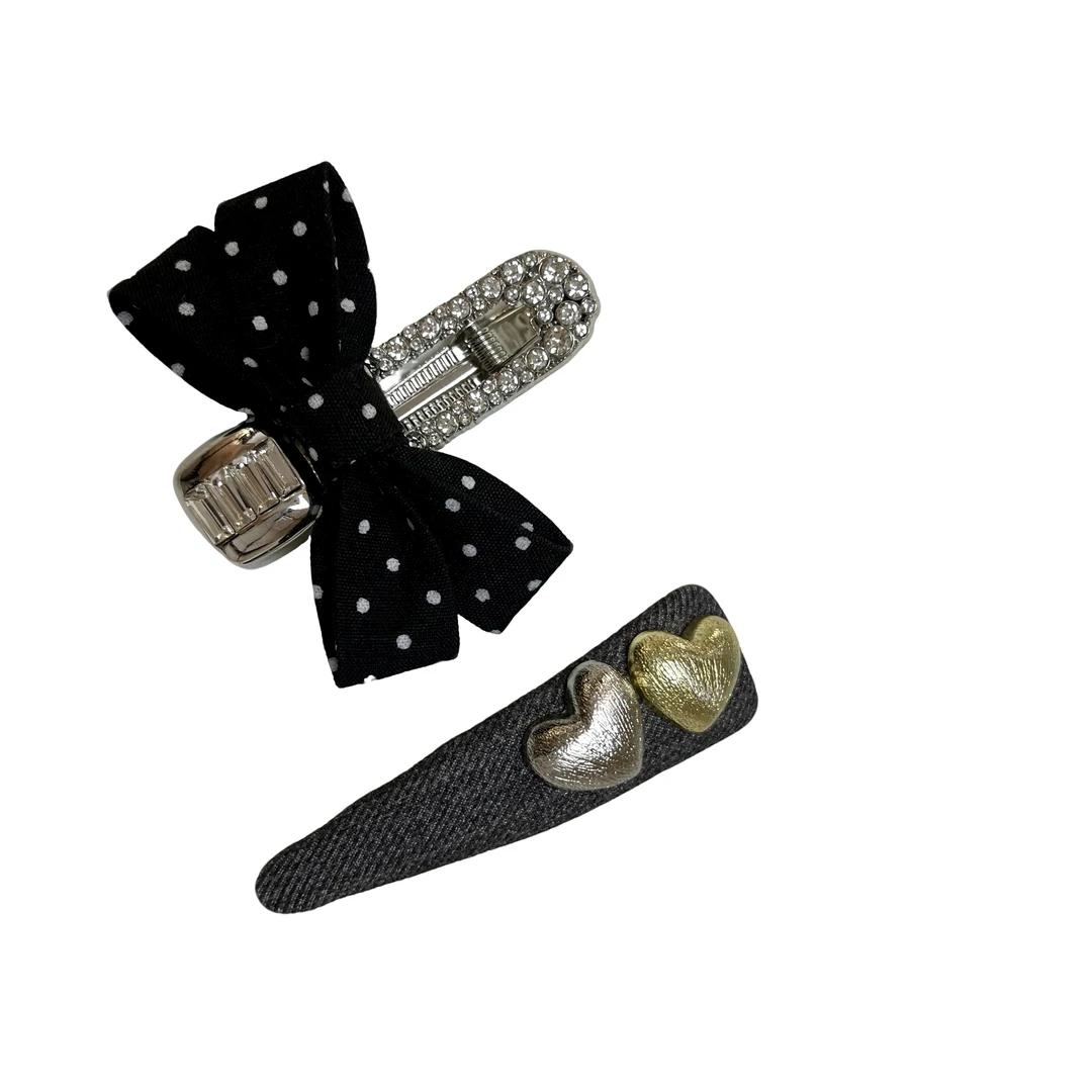 【发夹一对】韩系气质百搭发饰时尚抓夹简约法式