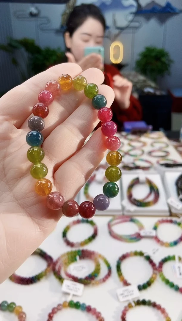 【闪购商品】碧玺手链未镶嵌G2405-1单圈颜色微差发1