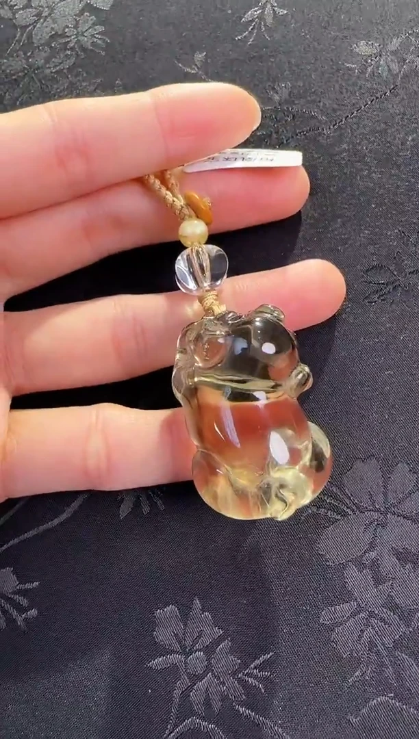 未镶嵌手绳水晶小猪款