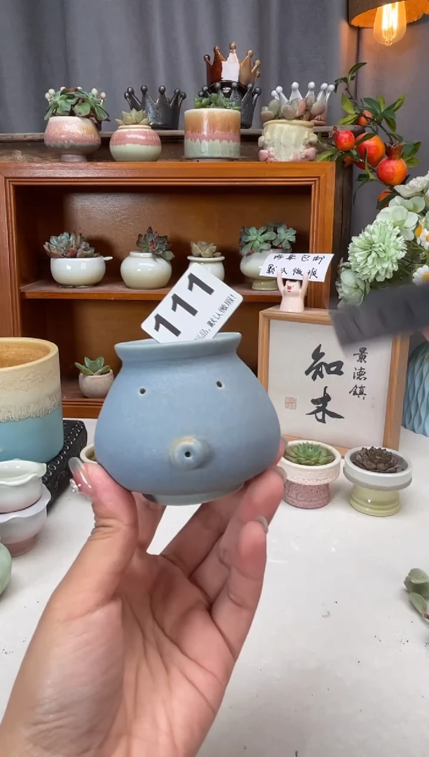 瓷片111知木小芳花盆编号