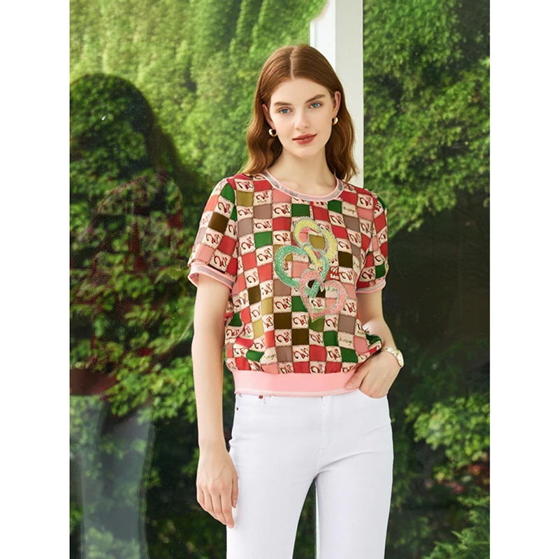 春夏新款时尚休闲百搭T恤 之91125A