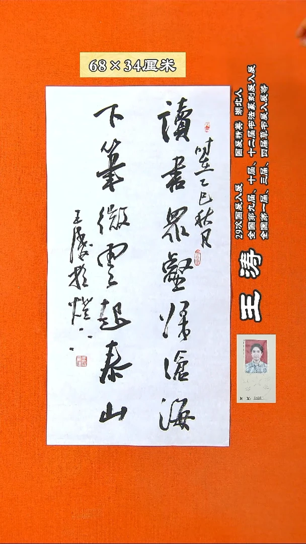 书法69R王涛书法 作品