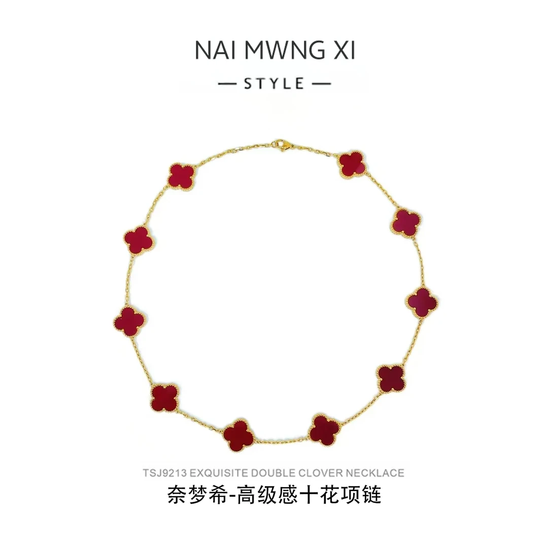 奈梦希 / 轻奢气质百搭十花项链