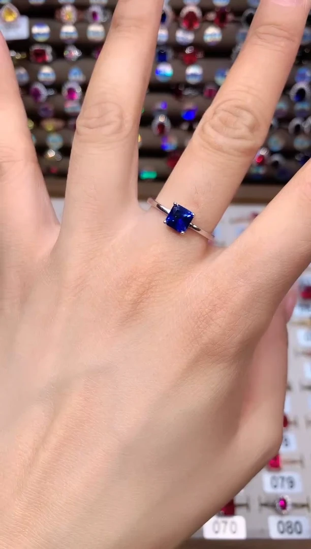 蓝宝石戒指未镶嵌6