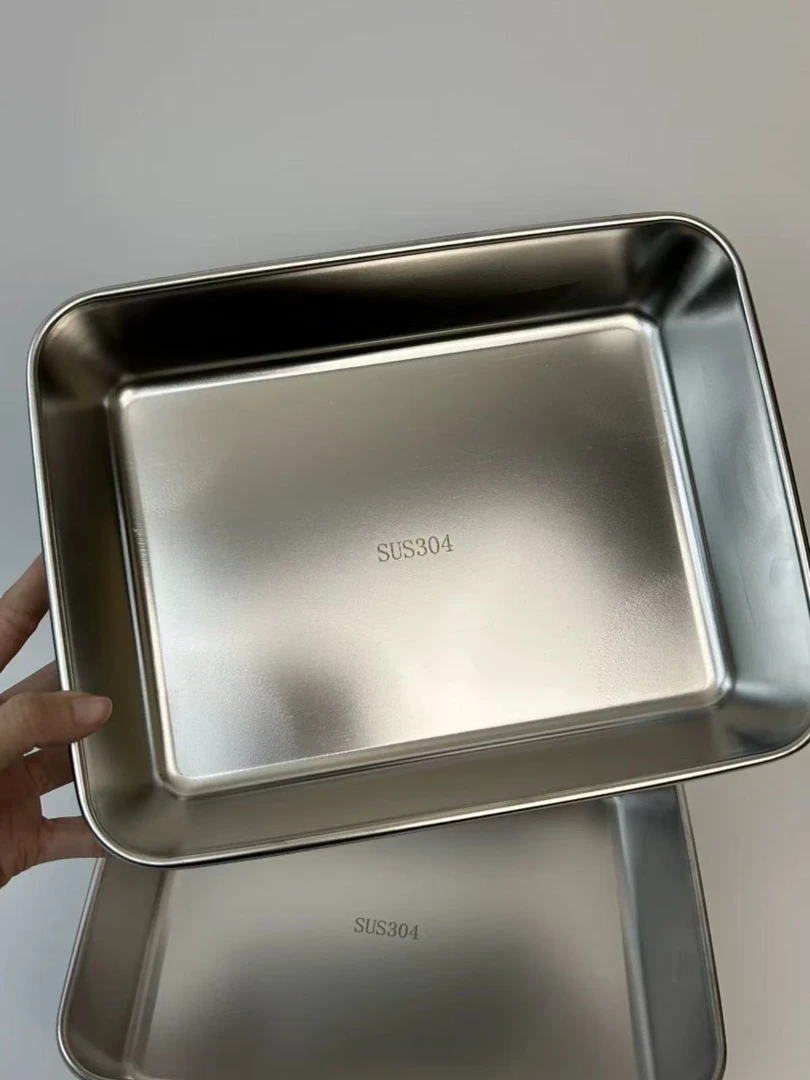 未拆封  不锈钢厨房备菜盘（三个）