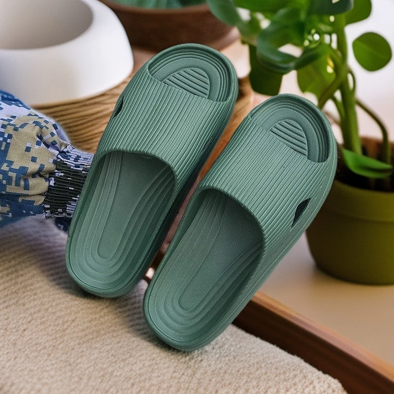 优选EVA新款耐磨便携式拖鞋休闲男女士舒适软底居家厚底柔软加厚