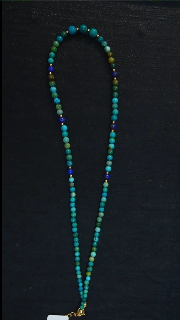 未镶嵌绿松石项链发货一件