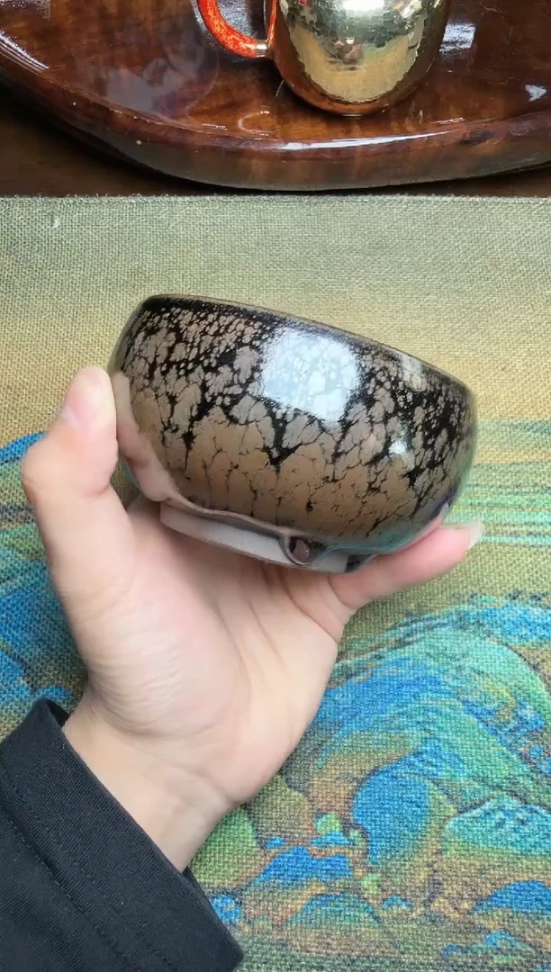 茶盏阙梅娇水墨牡丹16