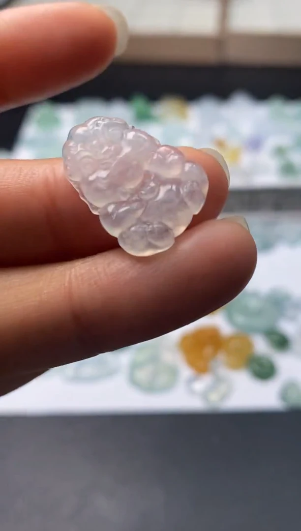 未镶嵌定制翡翠毛货翡翠~