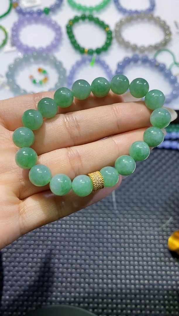 散珠翡翠卡9.3手串