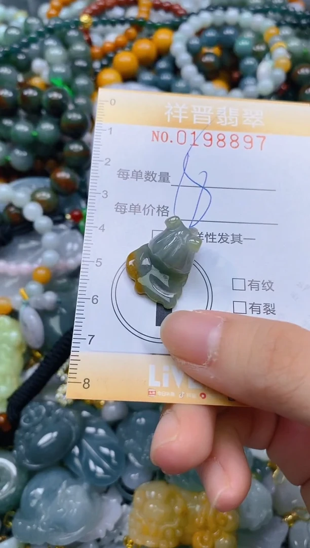 翡翠未镶嵌颈饰闪购0198897