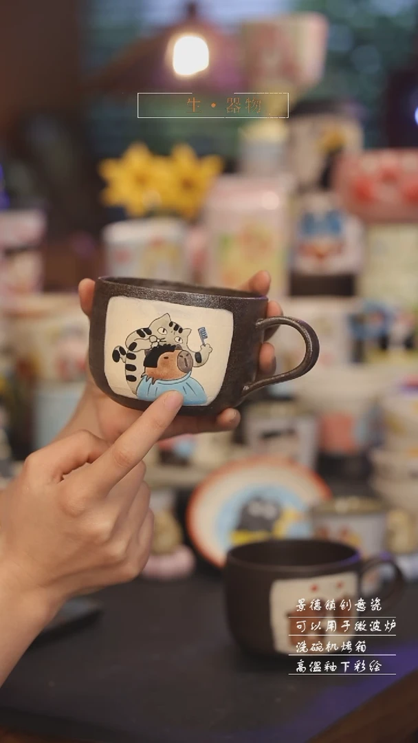 【闪购商品】景德镇可爱设计师款陶瓷