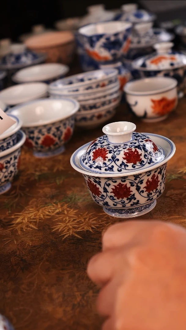 上*景德镇手工手绘茶器