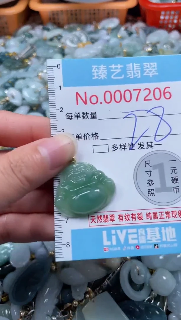 颈饰未镶嵌翡翠7206