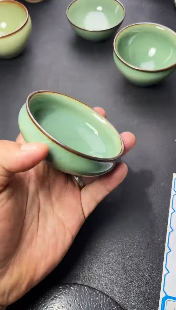茶盏185（ 叶紫建盏