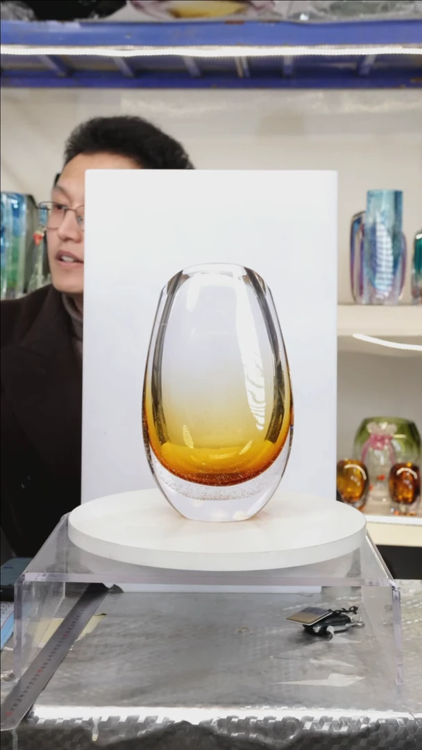 【闪购商品】琉璃【幻彩】高2505精品琉璃正常手工痕迹