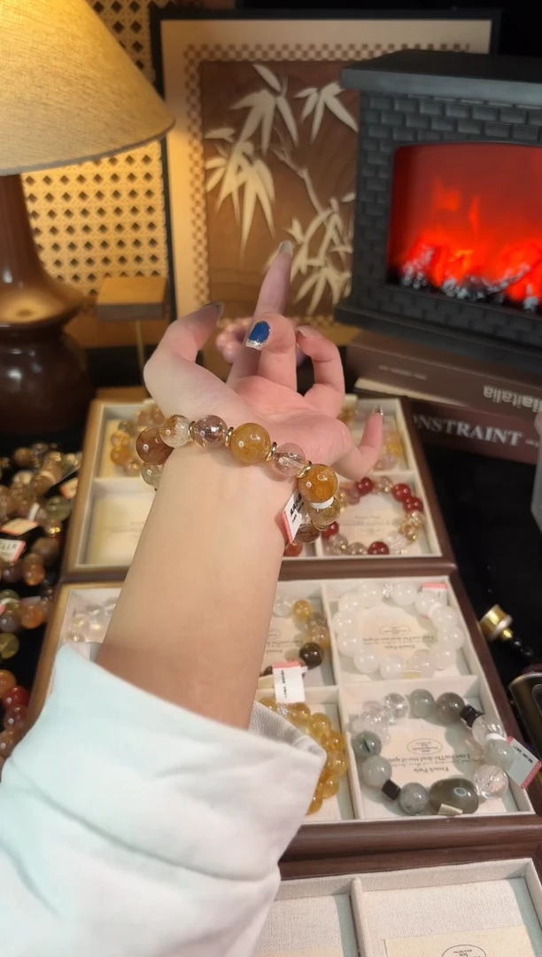 合金手链水晶美拉德胶花系列