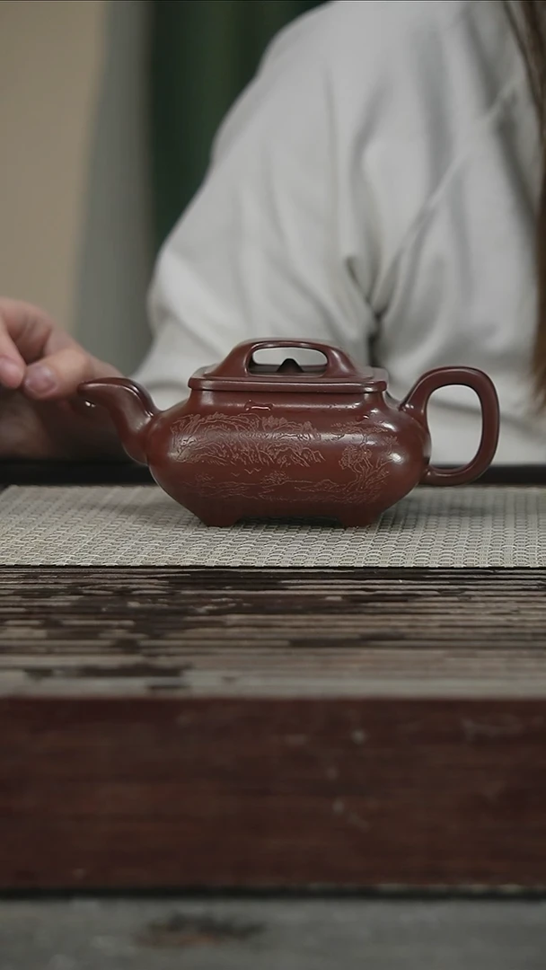 茶壶紫砂83号320CC