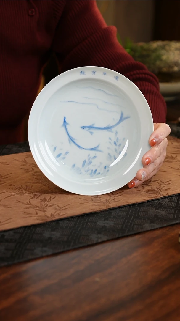 【闪购商品】碗连年有鱼拌面盘