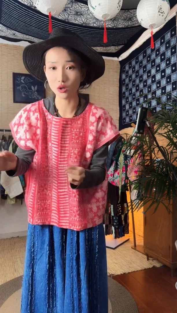 【闪购商品】设计师款红火麻短袖