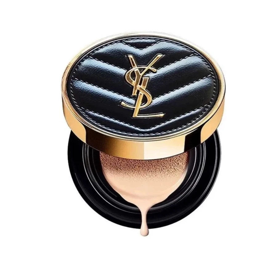 YSL/圣罗兰黑皮革气垫#B20 5g中样 经典恒久无痕无瑕丝绒