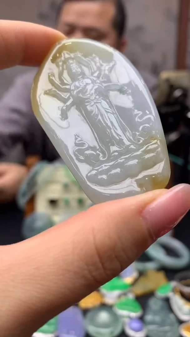 【闪购商品】翡翠颈饰未镶嵌25-天然翡翠