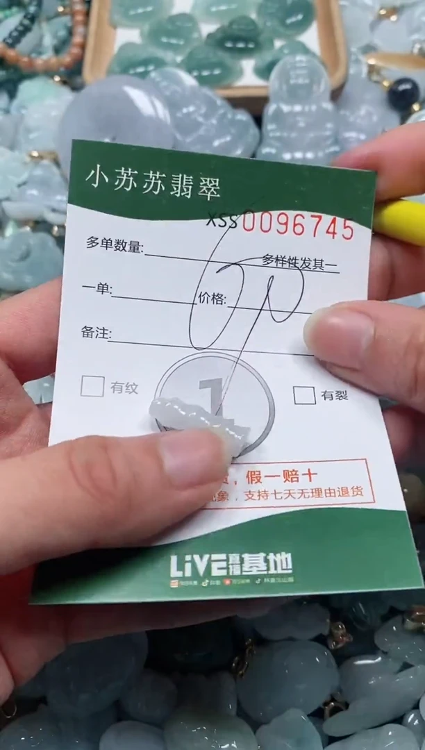 【闪购商品】翡翠颈饰未镶嵌闪购商品0096745