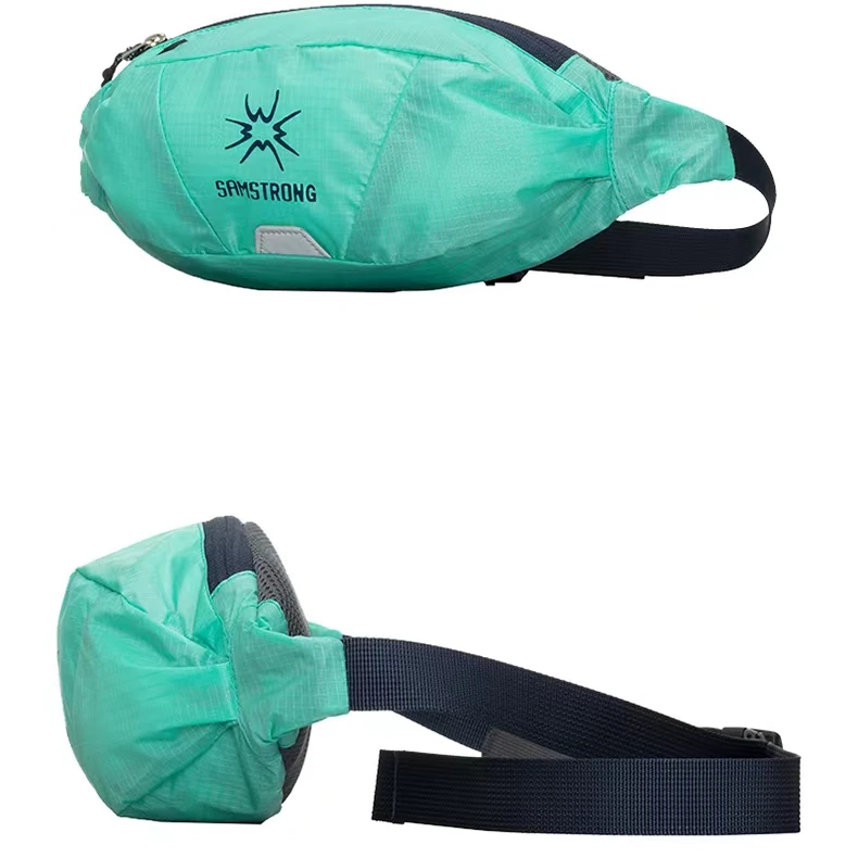 杉木山装户外运动多功能腰包女春夏健身轻便耐磨贴身防泼水手机包