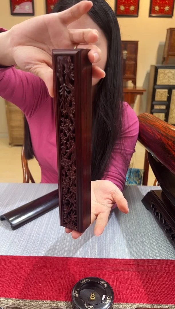 紫檀木类成套家具高级线香盒