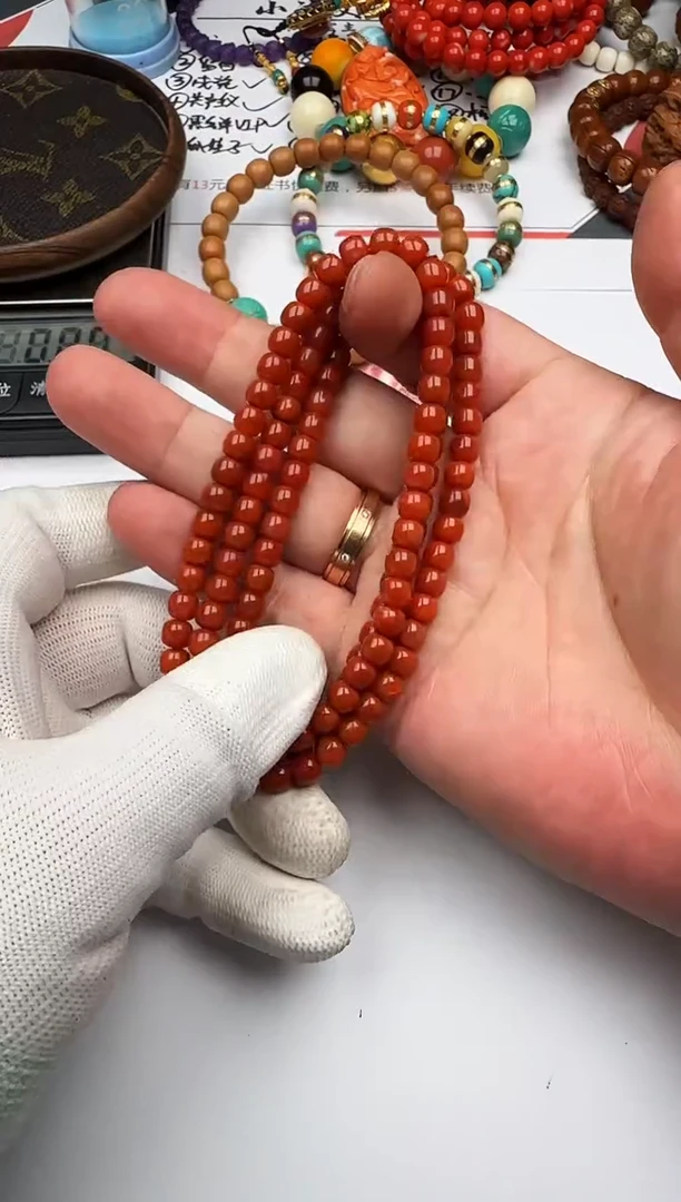 未镶嵌长串南红玛瑙南红玛瑙 长串