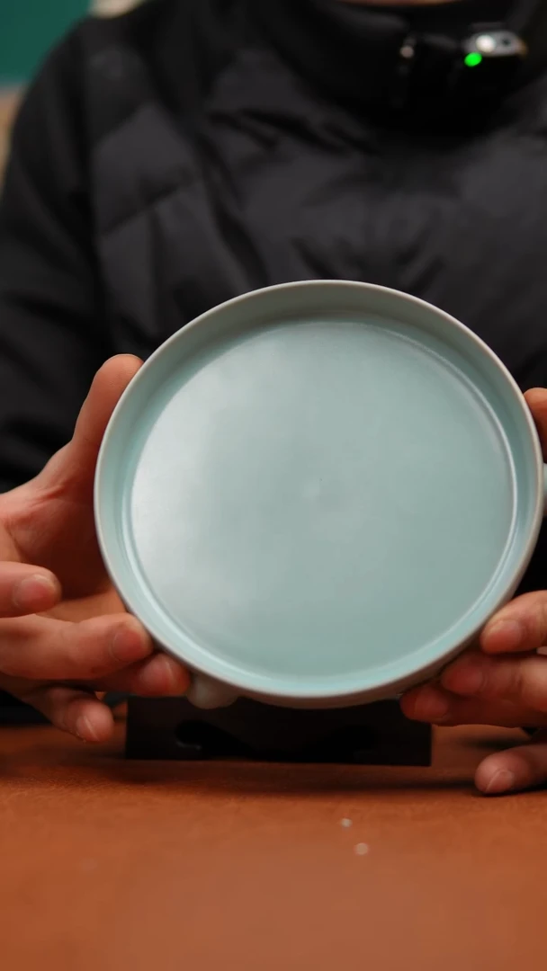 【闪购商品】瓷片原产地原矿仿古三足洗微瑕福利