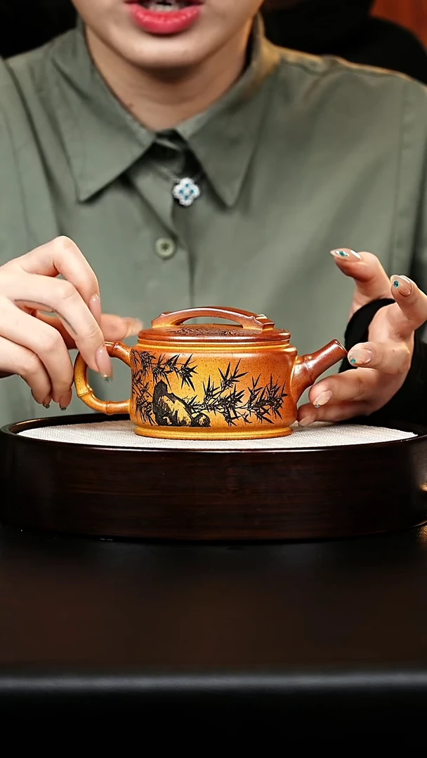茶壶紫砂汉瓦壶
