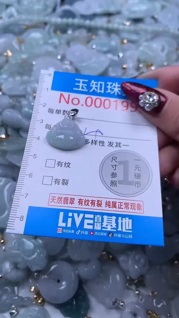 吊坠(不含链)未镶嵌翡翠1995