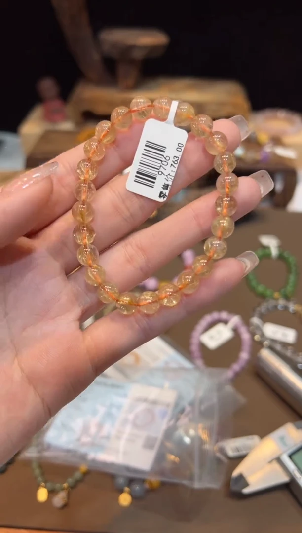 【闪购商品】水晶手链未镶嵌手饰@@9706