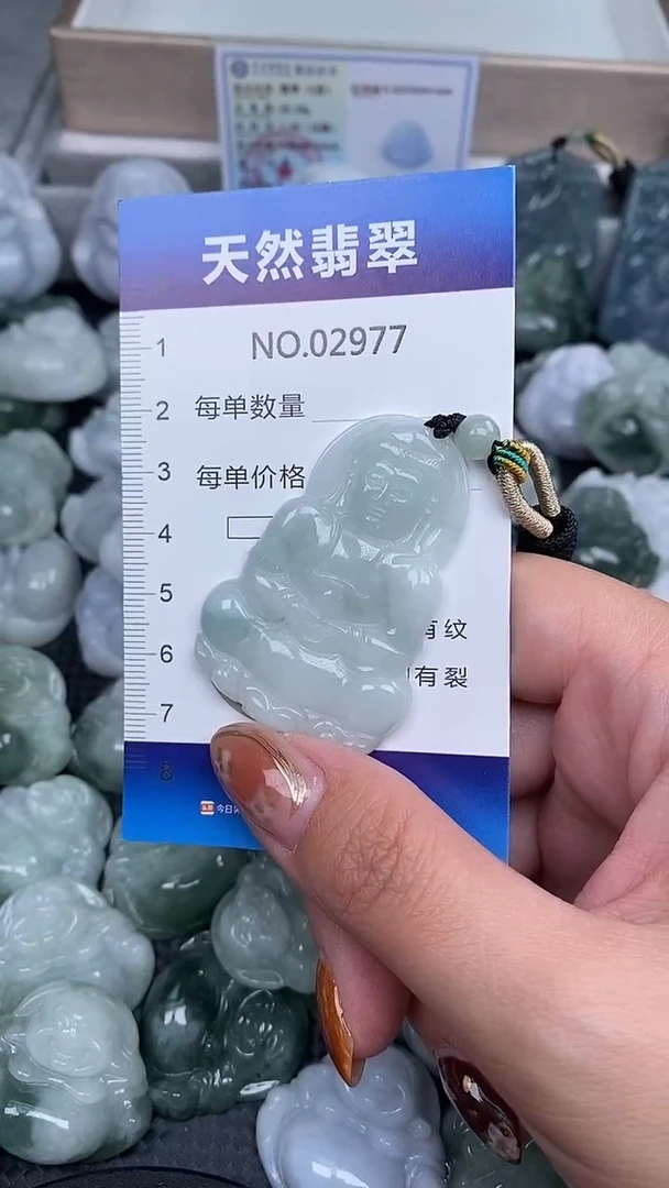 颈饰未镶嵌翡翠纯天然A货翡翠2977